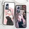 Kaguya sama Love is War Fujiwara Funda Phone Case For Xiaomi Poco X6 X5 X4 X3 GT NFC M4 M5 Pro 5G M3 Mi Note 10 Lite F5 F4 F3 F2