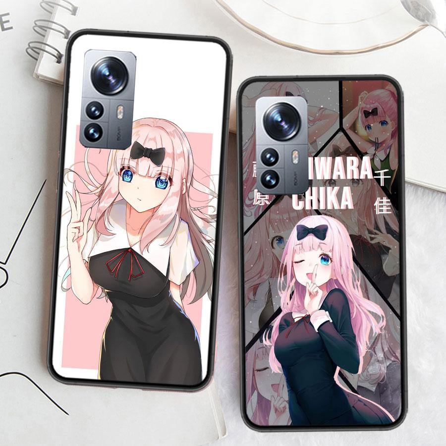 Kaguya sama Love is War Fujiwara Funda Phone Case For Xiaomi Poco X6 X5 X4 X3 GT NFC M4 M5 Pro 5G M3 Mi Note 10 Lite F5 F4 F3 F2