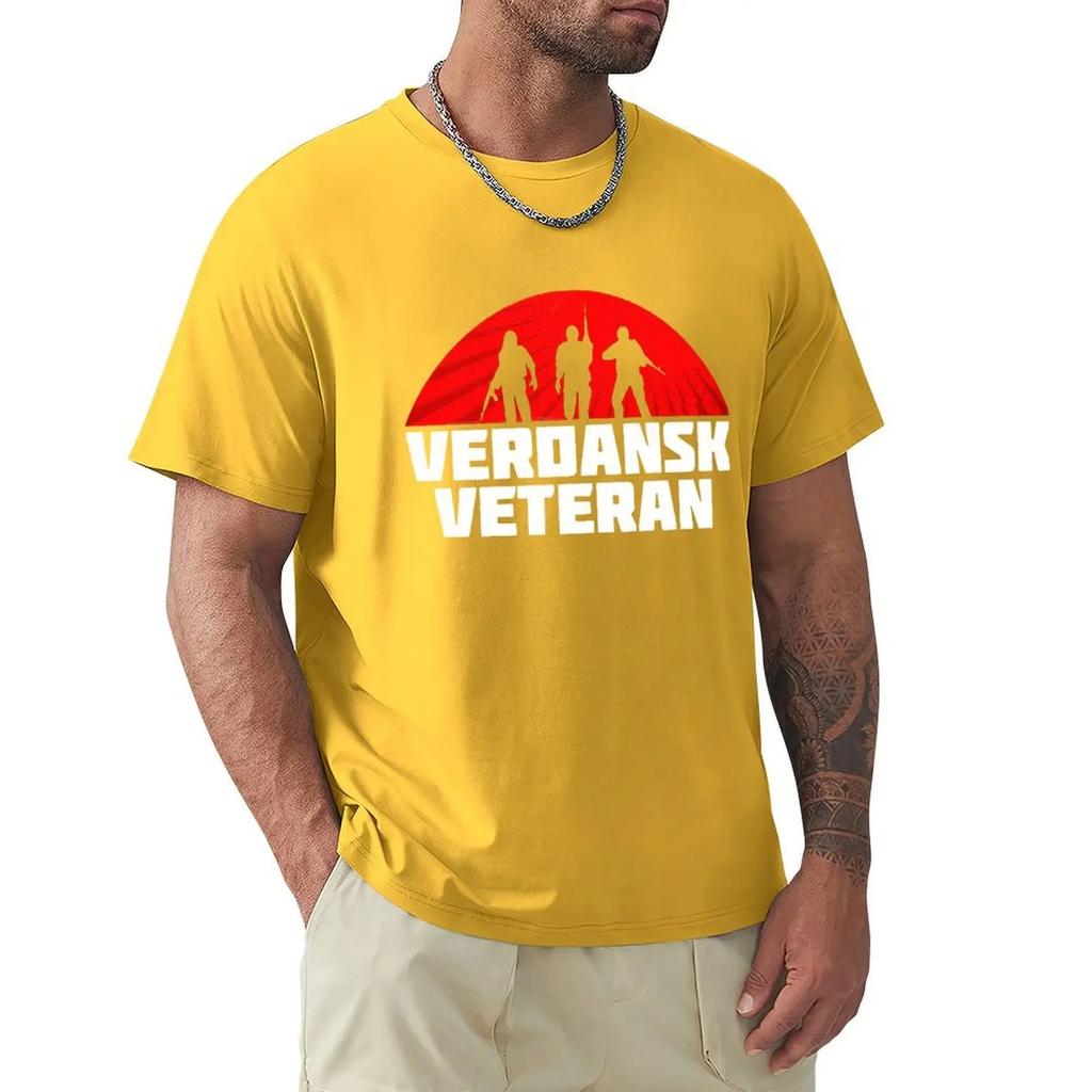 COD Warzone Hra Verdansk Veteránská Trička Kreslená Grafická Trička Cool Oblečení s Krátkým Rukávem Streetwear Trička Tričkové Topy