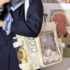 Nischen-Japanische Transparente Ita-Tasche Lässige Große Kapazität Mädchen Schulter-Crossbody-Tasche Modische Ulzzang-Tragetasche ItaBag