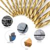Titanium Coating Drill Bit Set Hex Shank Twist Drill Bit Durable HSS Drill Bits  For Plastic