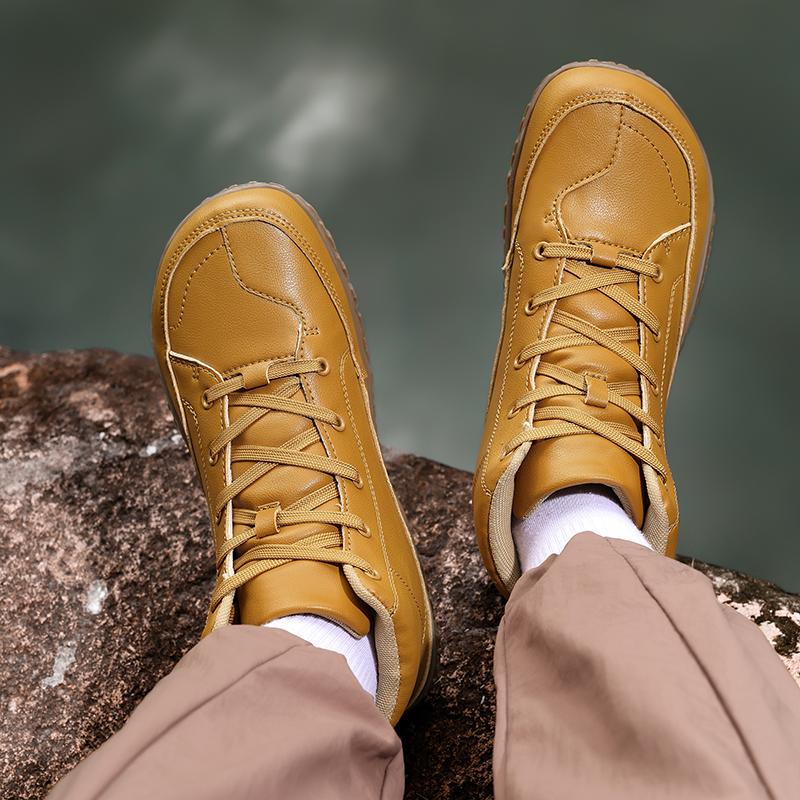 Höst/Vinter Par Bred Huvud Barfota Stora Vandringsskor Mellanhöga Utomhus Vandringsskor