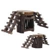 Wooden Hamster Ladder Platform Safe Non Toxic Sturdy Durable Convenient Hamster Houses