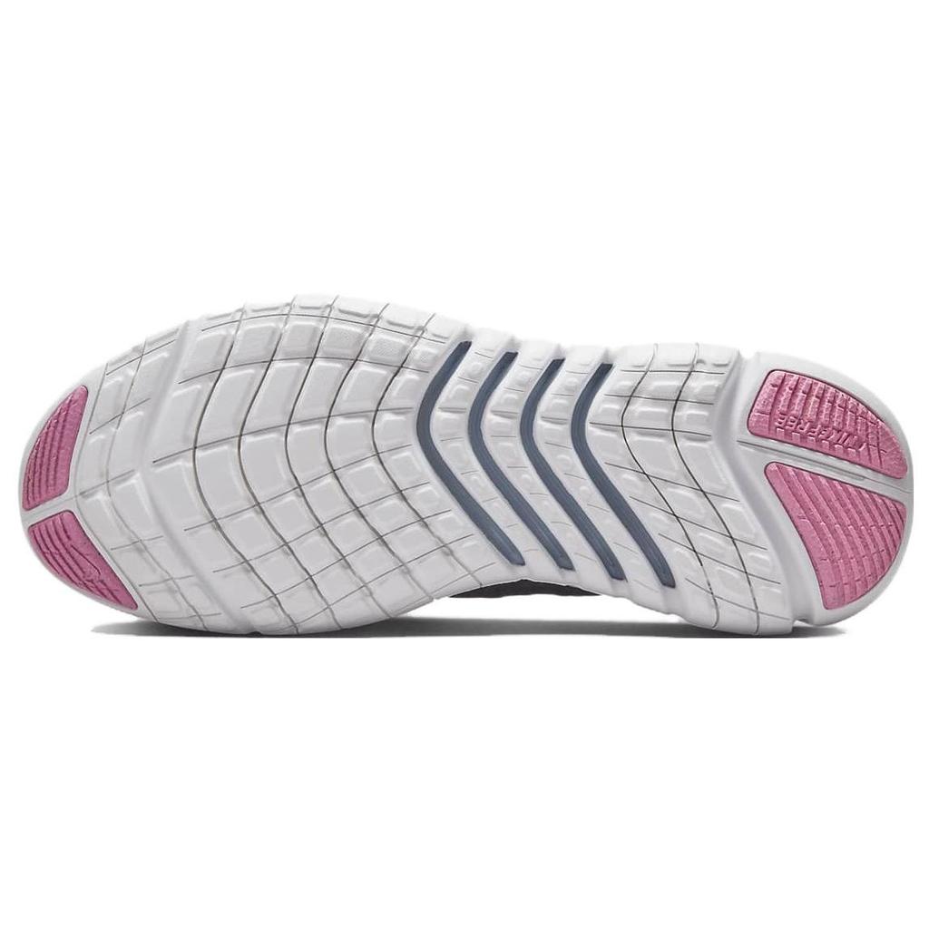Nike Free RN 5.0 Black Pink Spell Men Sneakers Football-Grey White CZ1884-013