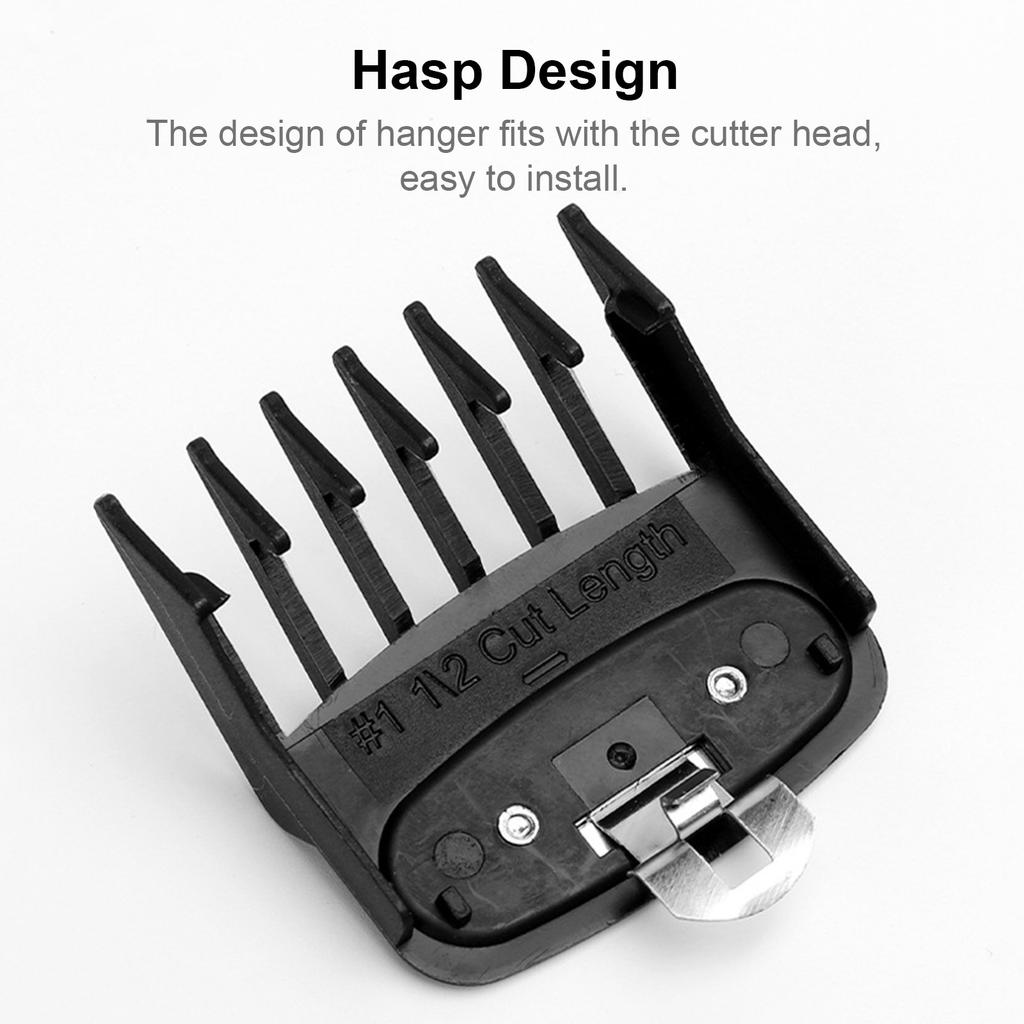 3 Sizes Professional Cutting Guide Comb Set Limit Comb Set Compatible with Wahl Electric Hair Trimmer Shaver Hairdressing Tool