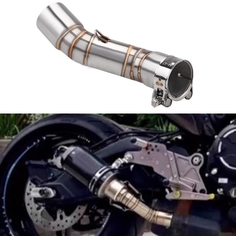 Motorcycle Exhaust Pipe for Chu Liuxiang CLX700, Stainless Steel, 51mm, Small/Medium Section