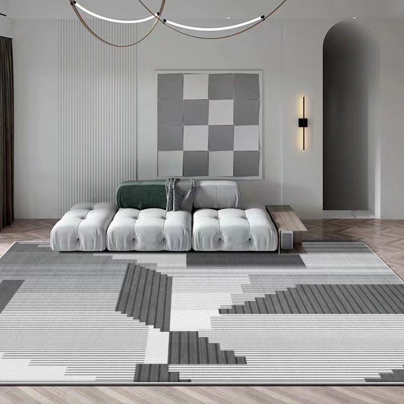 Living Room Carpet Geometric Home Tea Table Sofa Carpet Bedroom Room Large Area Carpet Mat