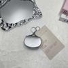Multifunctional Earphone Bag Car Keychain PU Leather Mini Leather Bag Solid Color Small Bag Pendant Storage Bag