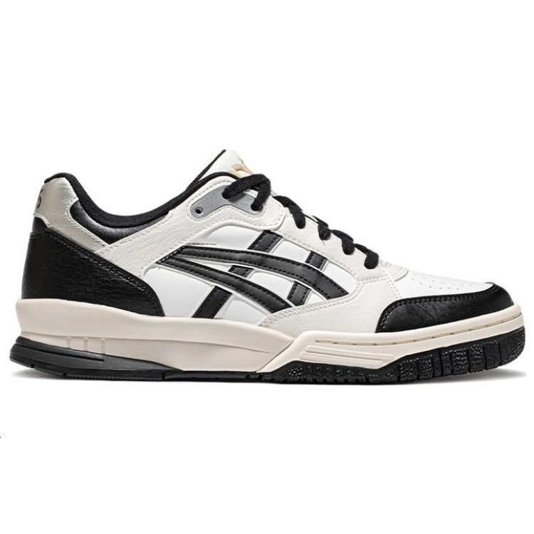 Asics GEL-SPOTLYTE Bianco Nero Argento Ammortizzazione in Gel Calzature Quotidiane 1203A505-100