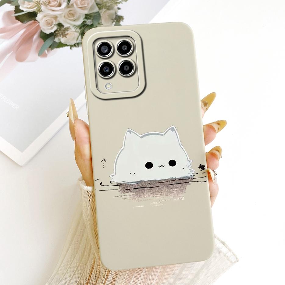 For Samsung Galaxy M33 5G Case SM-M336B Cute Rabbit Cartoon Cover Soft TPU Phone Cases For Samsung M33 M 53 Galaxy M53 5G Fundas