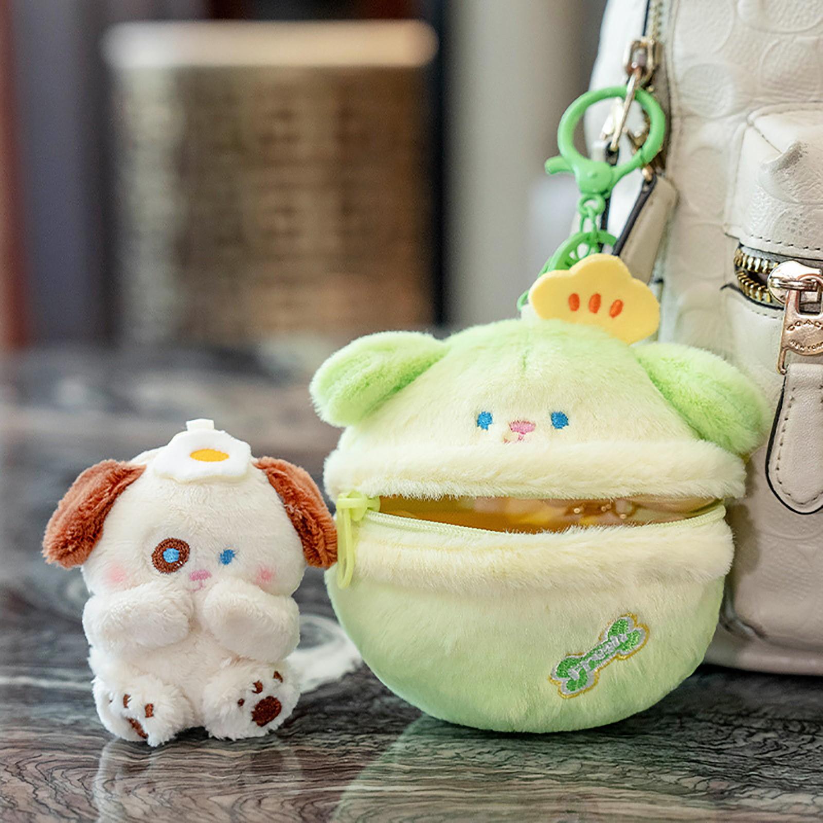 

Подвеска в виде медведя, сумка, кулон, плюшевая кукла, кукла, брелок для ключей, креативный подарок One Size зелёный