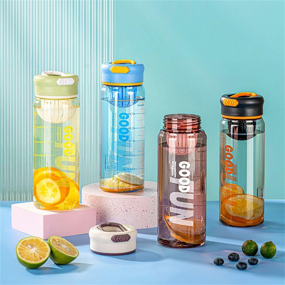 

Transparent Water Mugs Large-capacity Tea Strainer Cup Cute Dinkware Gym
