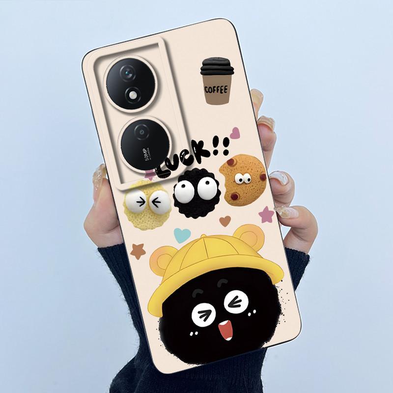 Case For Honor X7B X7 X7A Cute Panda Sweet Girls Cats Silicone Soft Cover Phone Camera Protection Casing Anti-Scratch Bumper