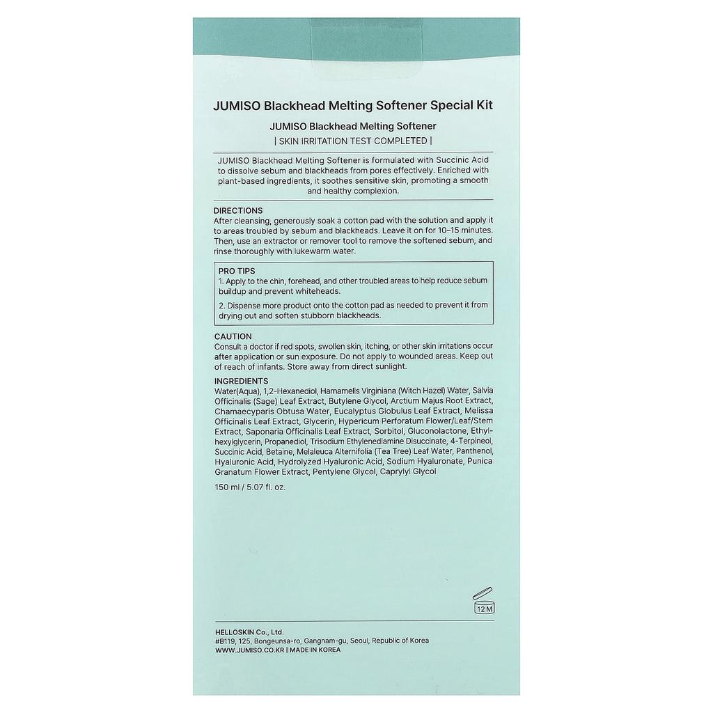 Jumiso Blackhead Melting Softener Special Kit, 52 Pieces