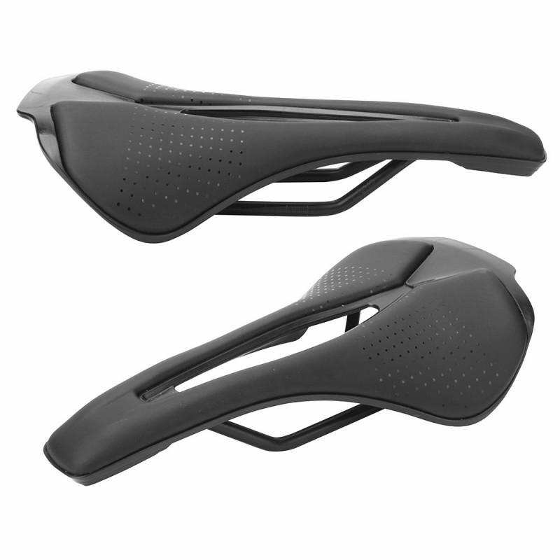 BALUGOE Universal Bike Saddle Mountain Road Cycling Comfortable Ergonomic Bicycle Seat Pad Black S710