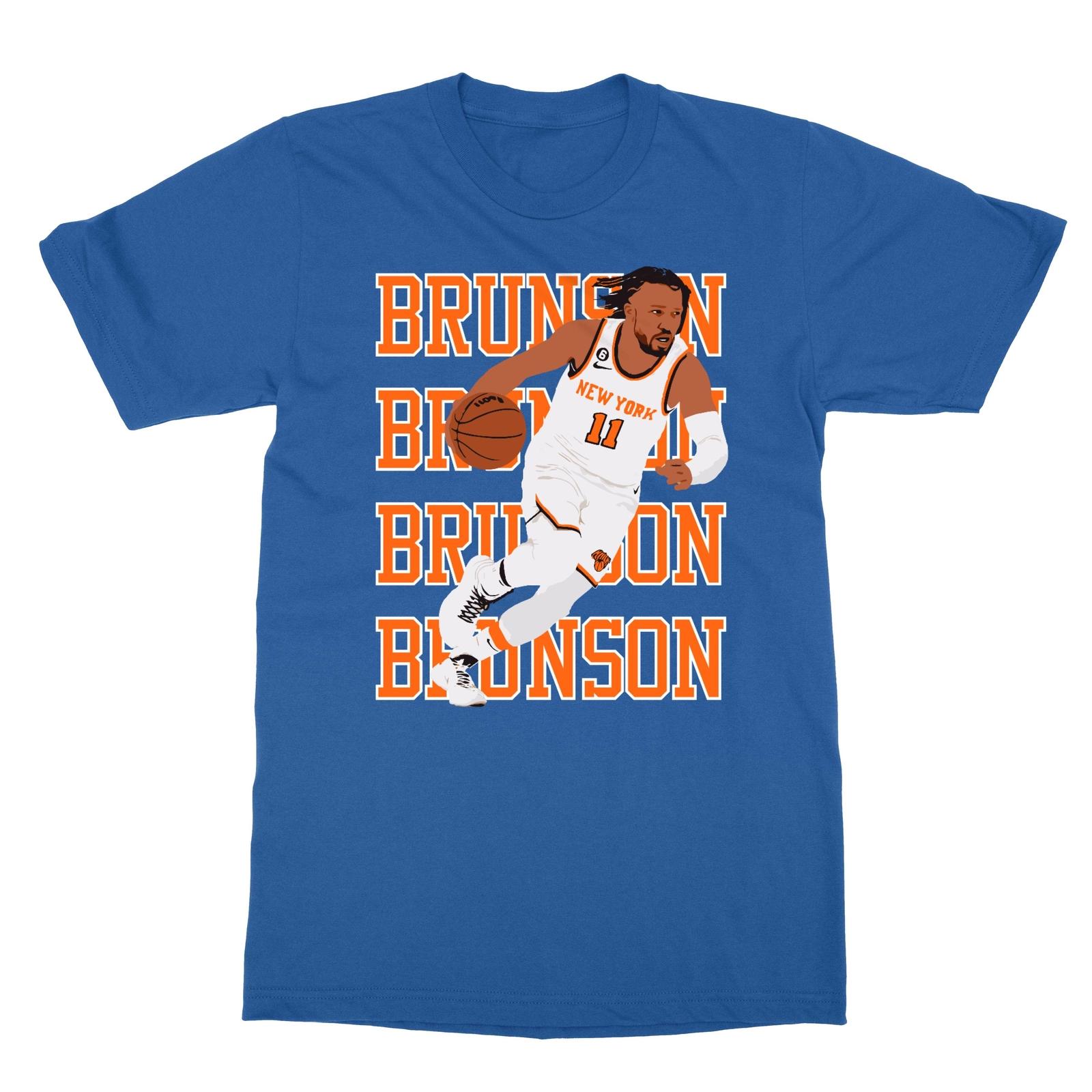 New York Knicks Jalen Brunson Basketball Sport Gift Unisex T-shirt S
