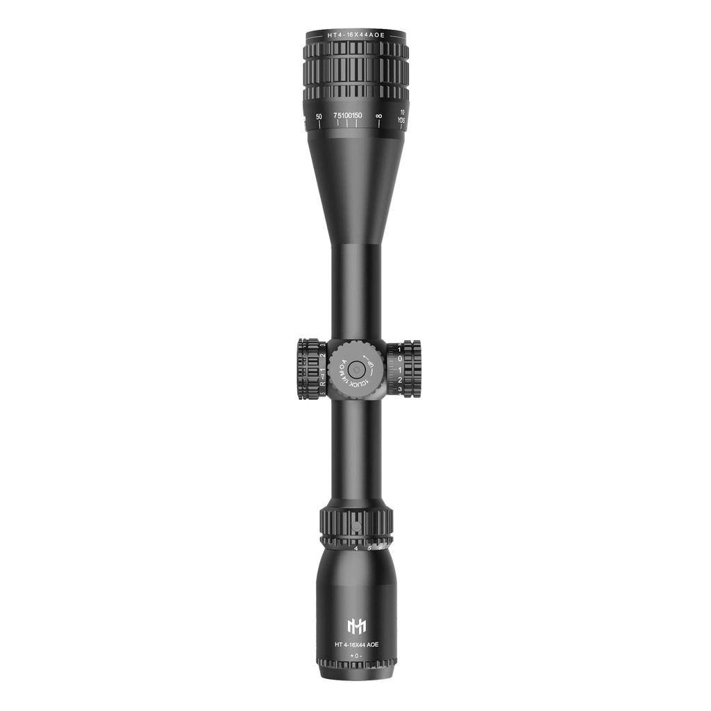 Skeery Riflescope HT 4-16x44 AOE Variable Magnification Short Scope Airsoft Sight with Mounting Rings