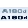 3D Letters A180 A200 A220 A250 A260 A180d A220d 4Matic ABS Emblem for Mercedes Benz A Car Trunk Rear Logo Sticker RK1