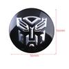Car Styling 4Pcs 56mm Transformers Logo Car Tyre Wheel Center Hub Cap Autobots Emblem Decal Badge Sticker Accessories