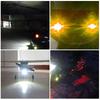 2PCS Motorcycle LED Eagle Eye Light Turn Signal Indicator Super Bright Led Motorbike Auto Rear Tail Brake Lamp Fog Driving Light