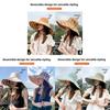 Fisherman Hat Women Summer Sun Protection With Large Brim For Outdoor Activities