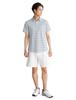 Pearly Gates Short Sleeve Polo Shirt Geometric Golf Base 7 Men's (Logo Print) / / 053-4160415 031_White [3L]
