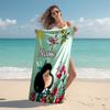 Personalized Customized Proof Beach Towel with Mafalda Pattern - Soft, Absorbent,quick-drying,perfect Swimming,camping&bathing
