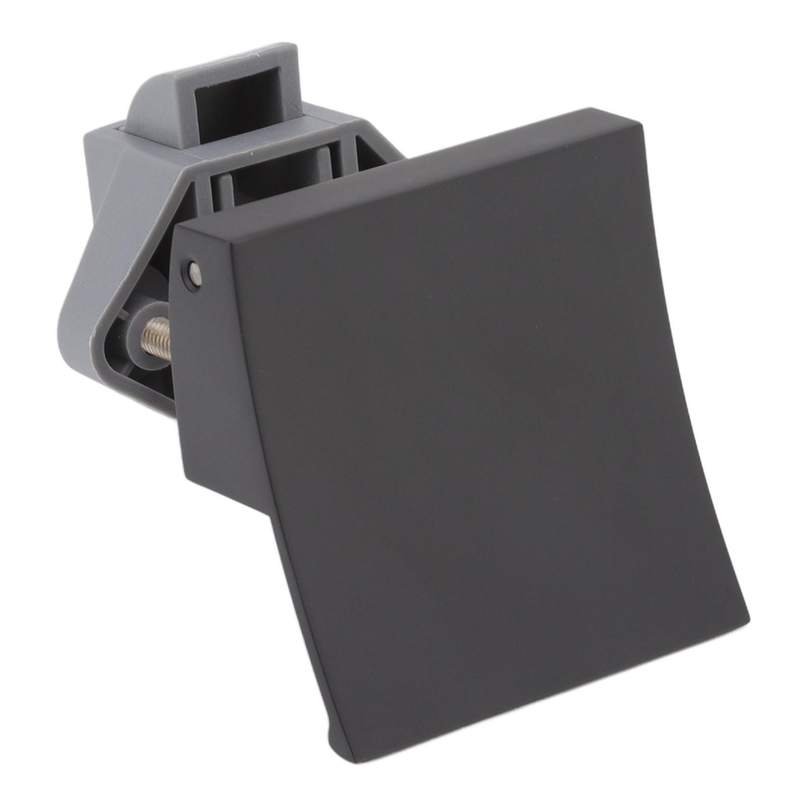 

Cabinet Door Lock Buckle Metal Nylon Drawer Lock Handle Mounting Set for RV Yacht 7mm Opening P07 BK (Matte Black)