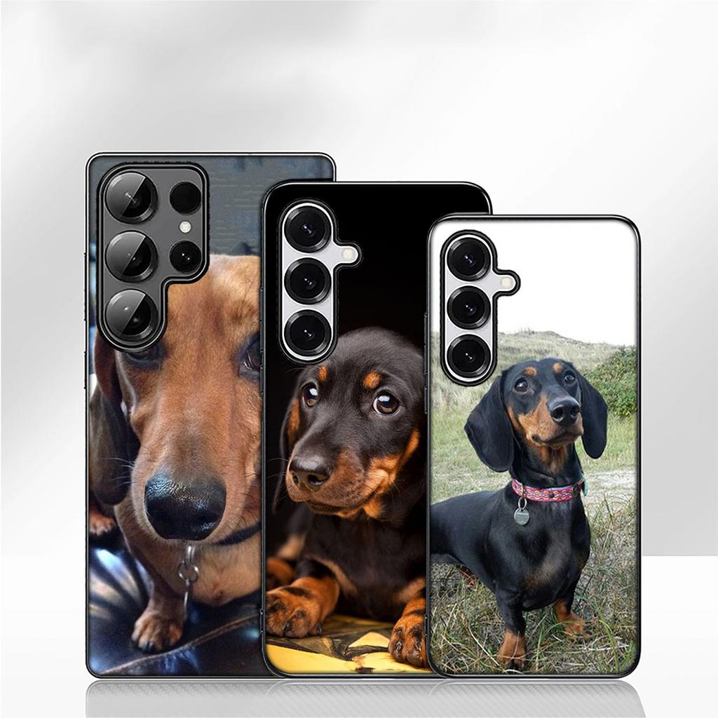 Phone Cover for Samsung Galaxy A07 A13 A12 A14 A23 A42 A50 A51 A52 A53 A70 A71 A72 A21S A04 Note 20 9 8 10 Case Dachshund Dog