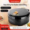 Non-Stick Electric Pancake & Crepe Maker with Double-Sided Heating for Breakfast