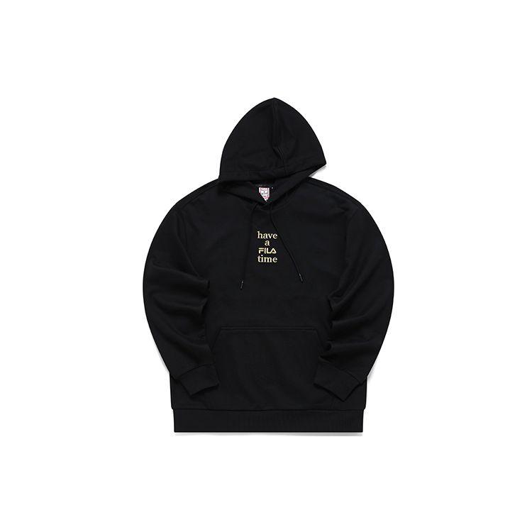 

FILA Year Of The Tiger Collection Sports Casual Knitted Hoodie Men hoodies Black F11U219201F-BK L