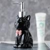 Elegante Keramik-Spenderflasche für Lotion, Handseife und Desinfektionsmittel, nachfüllbarer Behälter mit Katzenmotiv, Haushaltshelfer