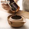 Chinese Kung Fu Tea Set 1 Teapot 2 Teacups Travel Ceramic Pottery Tea Cups for Teaware Outdoor Tea Cups of Tea Ceremony