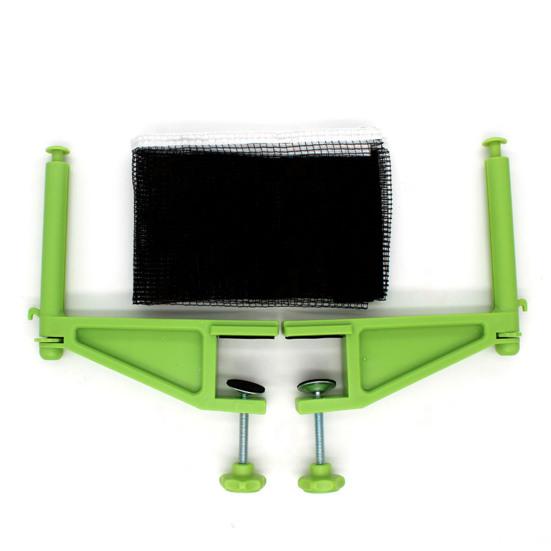 Table Tennis Net Set Professional Training Practice Ping Pong Net with Clamps Adjustable Table Tennis Net Clamp Post Set