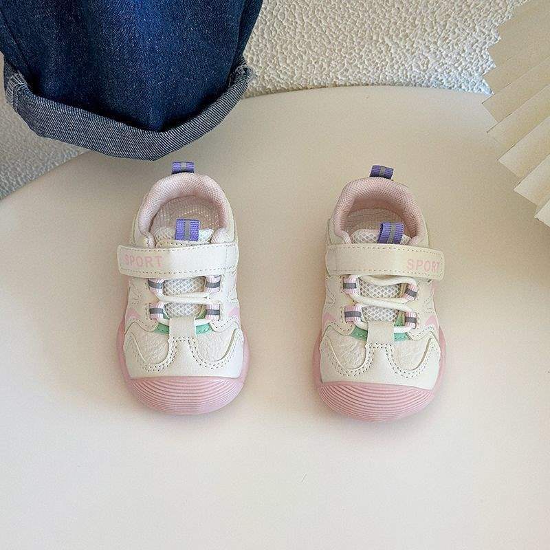 Frühling und Herbst neue Kinderschuhe Jungen und Mädchen rutschfeste weichsohlige Babyschuhe atmungsaktive und leichte Baby-Kleinkindschuhe