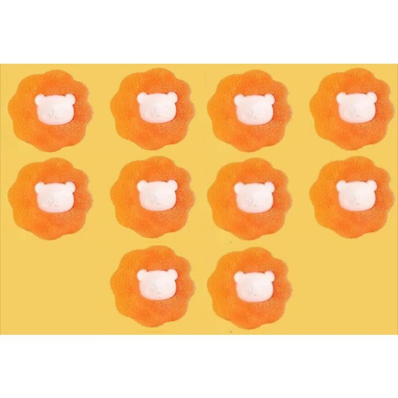 

Волшебный шарик для стирки многоразовый инструмент для чистки одежды от волос средство для удаления шерсти домашних животных стиральная машина уловитель кошачьей и собачьей шерсти шарик для стирки orange,10pcs