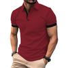 Men's Short Sleeve Polo Shirt, Slim Fit Casual Top, Comfortable & Stylish for Daily Wear
