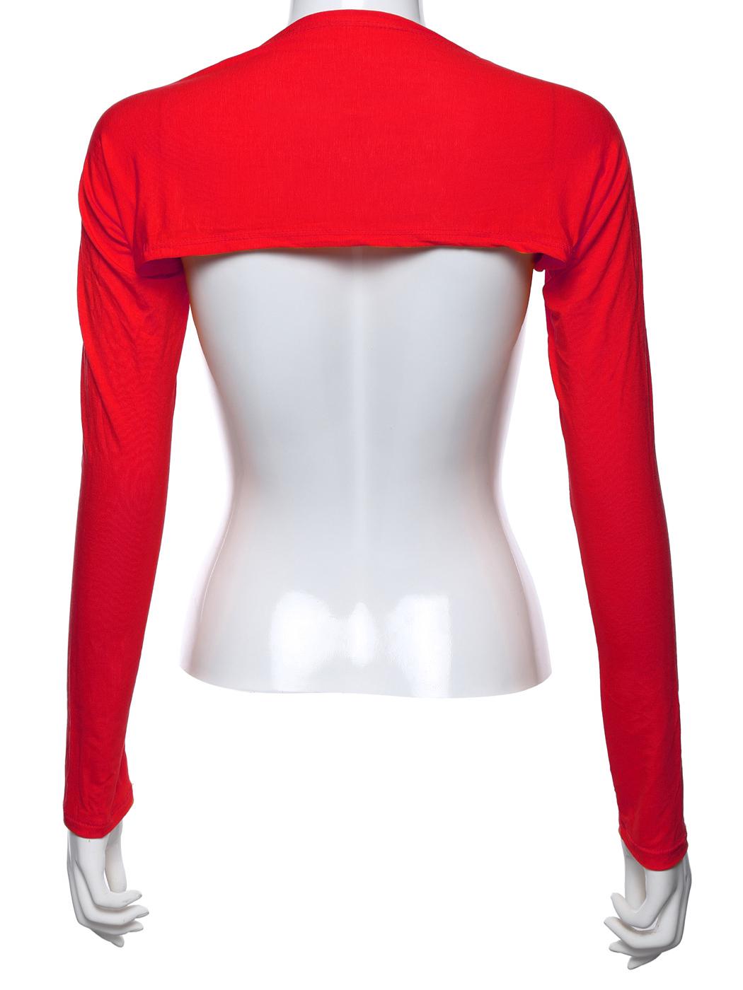 

Women s Solid Color Raglan Sleeve Shawl - Modal Fabric OM401 червоний