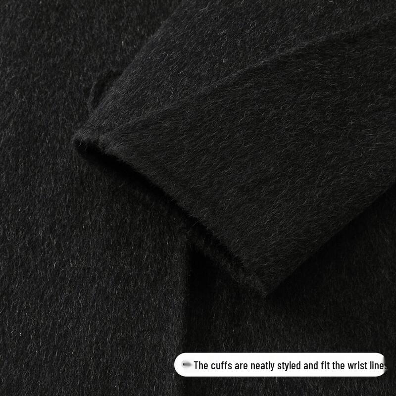 FivePlus Women's Korean Style Long Wool Blend Winter Coat