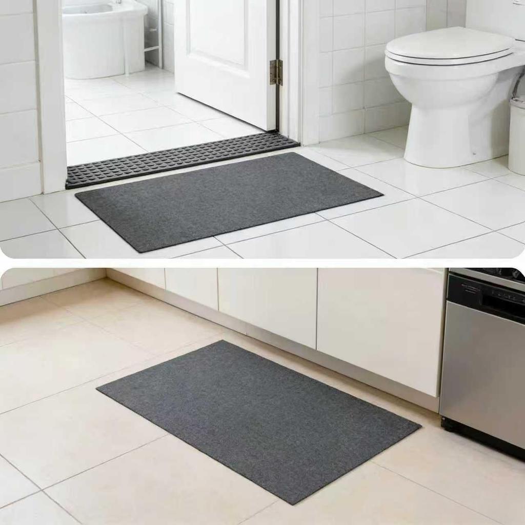 Self-Adhesive Anti-Slip Carpet Mat,Easy To Clean-Non Slip Backing for Kitchen Sink,Bathroom,Laundry Room,Office Desk.Silent,Durable Floor Protector