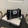 Korean version diamond-encrusted bag women's summer 2025 new trendy fashion niche underarm bag versatile chain shoulder messenger bag