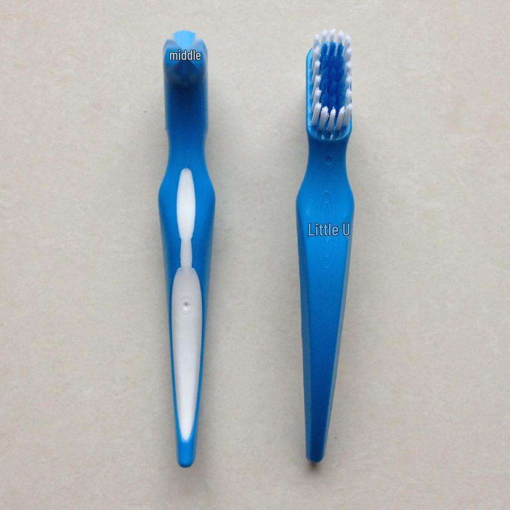 Denture Travel Cleaning Toothbrush with Nano Technology