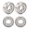 10Pcs Miniature Bearing High Speed Rolling Stainless Steel Mechanical Parts S6203ZZ 40x17x12mm