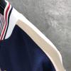 TIME BREATHE Men's Autumn/Winter Woolen Color Block Stand Collar Jacket