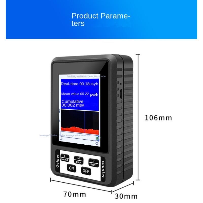 1pc Nuclear Radiation Detector Geiger Tube Radiation Tester Nuclear Radiation Detector Program Home Nuclear Radiation Detection
