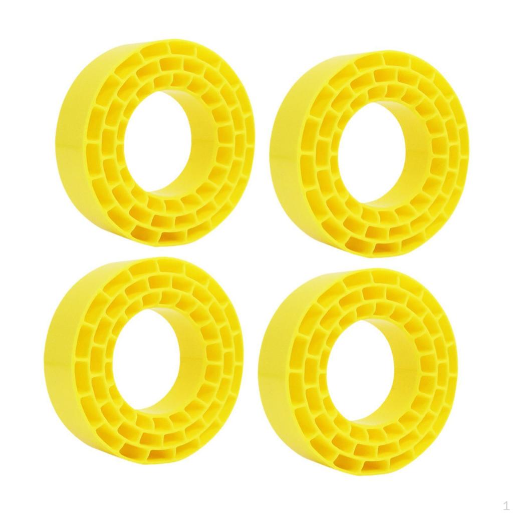 4Pcs Tire Inserts for 1/10 RC Crawler Trucks 1 10 Scale Accessories, Replaces 1:10 Car Part