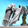 New Low-Top Football Shoes For Young Students Ag Spikes Outdoor Grass Actual Combat Professional Training Football Shoes