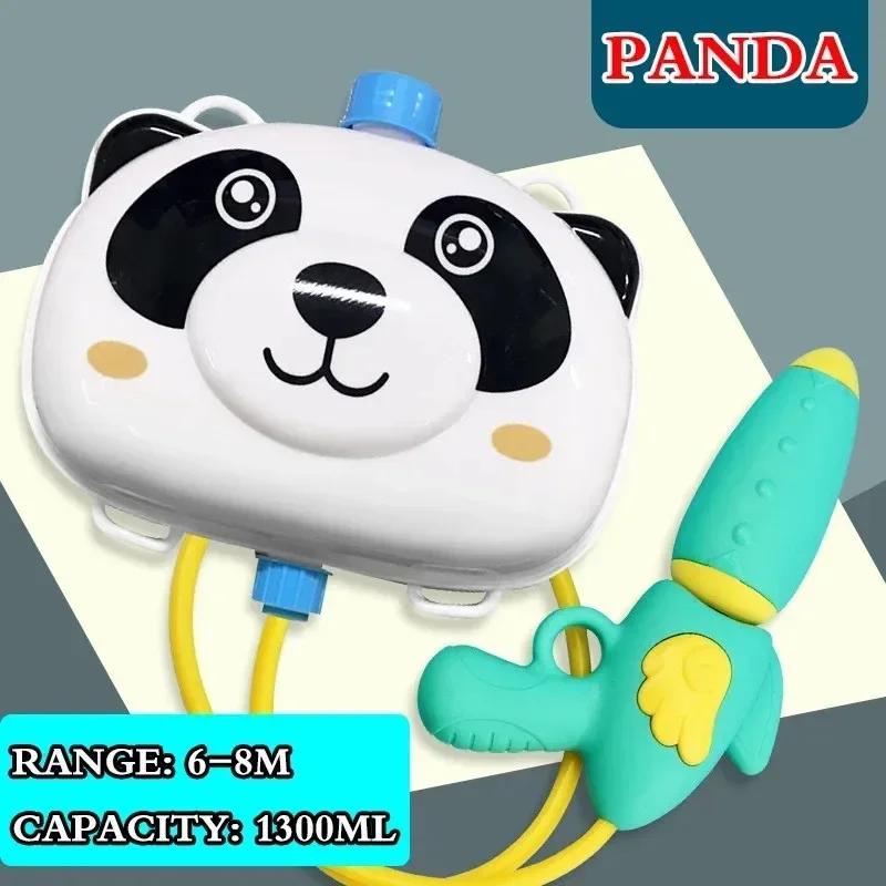 Backpack Water Gun Summer Cartoon Children Toy for Kids Animals Water Blaster Soaker Outdoor Beach Pool Fight Gun Toy for Kids