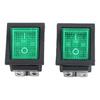 Replacement 2pcs 4Pin Rocker Switches KCD4 30A 250V 35A 125V For Numatic Vacuum Cleaner Electrical Control Switches