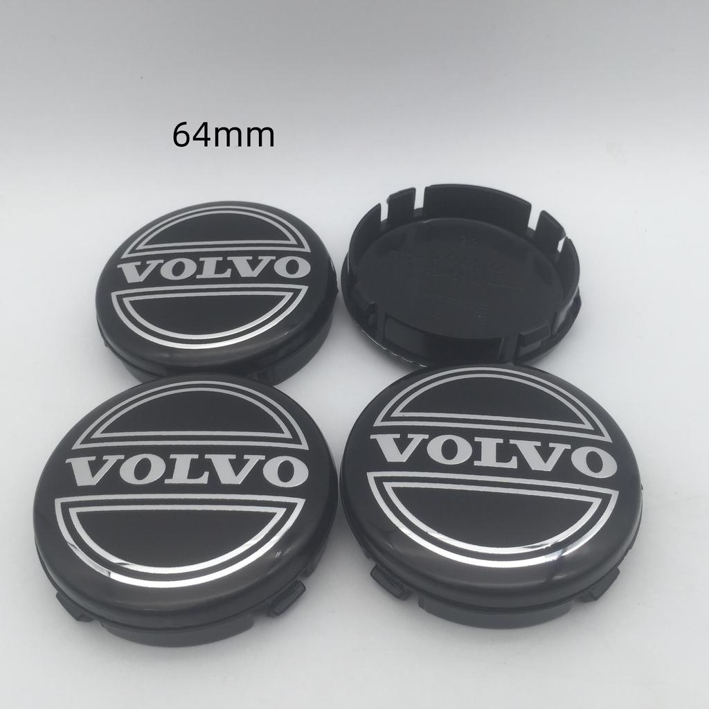 20pcs 3D For VOLVO 64mm 65mm Car Wheel Hub Center Cap Emblem Badge Covers Sticker Decals Styling Accessories